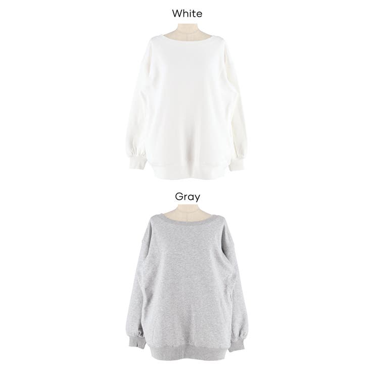 ワンショルダービッグスウェット | coca | 詳細画像21 