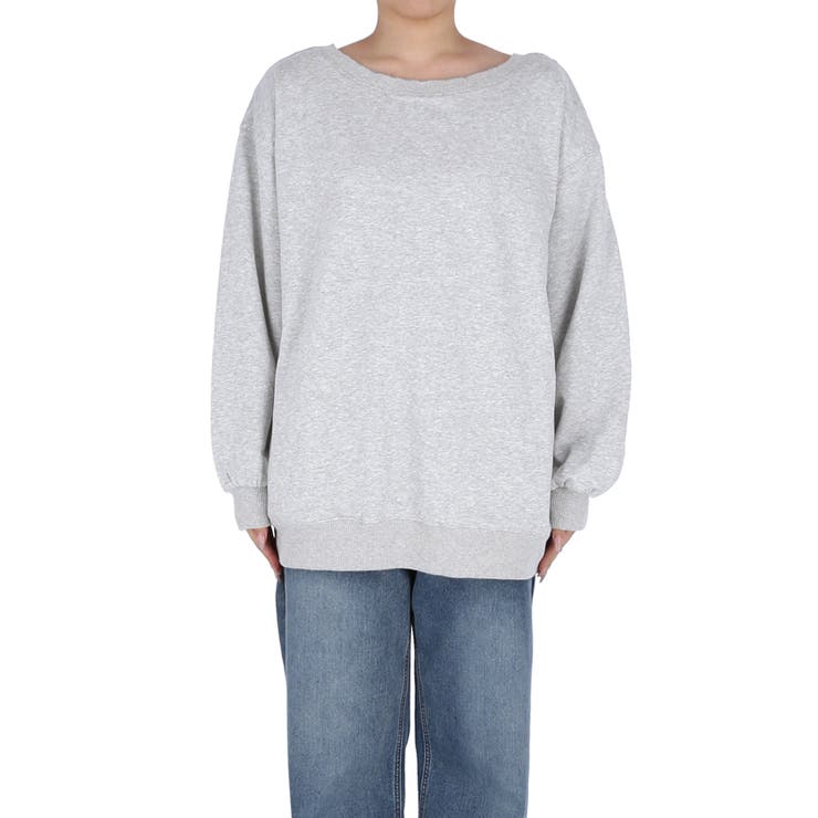 ワンショルダービッグスウェット | coca | 詳細画像4 