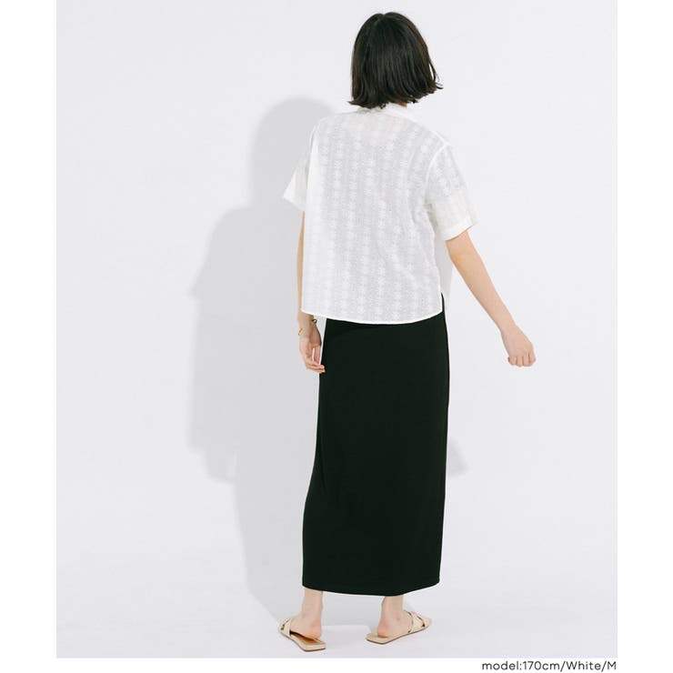 レース半袖シャツ | coca | 詳細画像11 