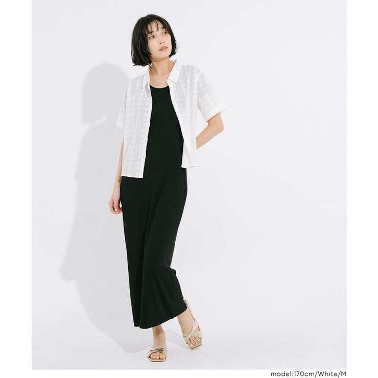 レース半袖シャツ | coca | 詳細画像10 