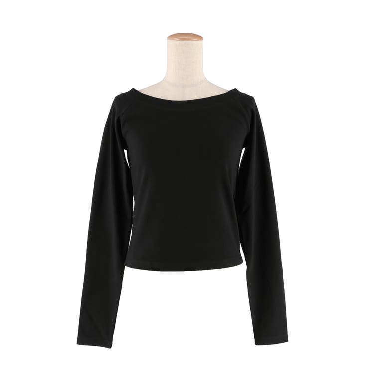 ラグランオフショルダーロングTシャツ | coca | 詳細画像4 