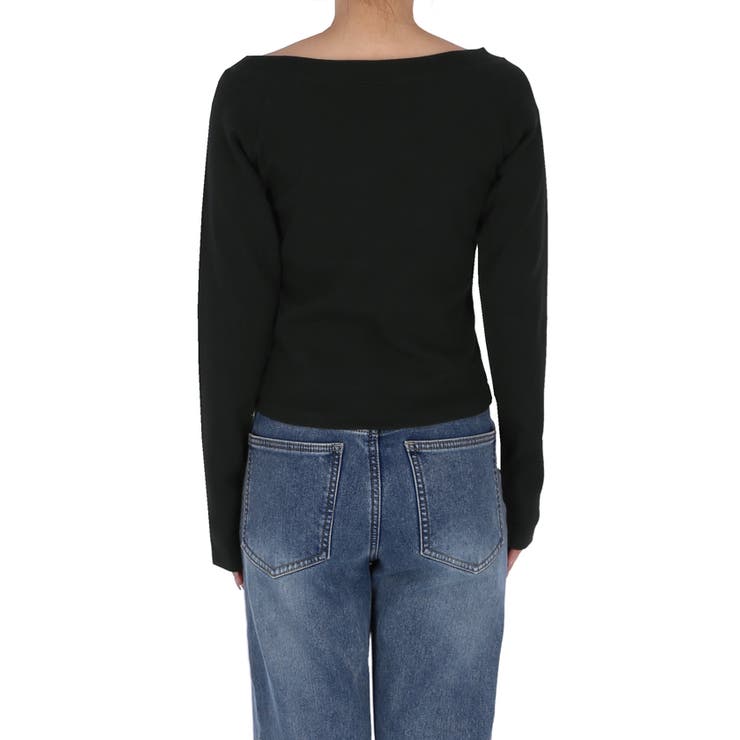 ラグランオフショルダーロングTシャツ | coca | 詳細画像7 