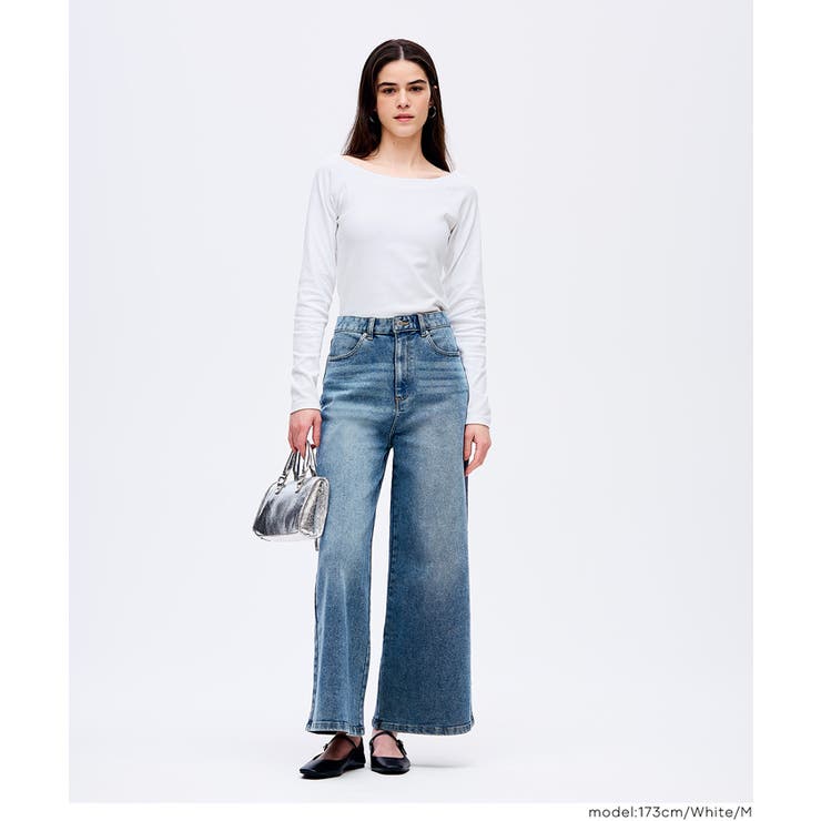 ラグランオフショルダーロングTシャツ | coca | 詳細画像8 