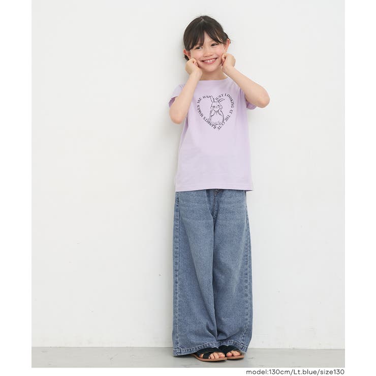 サマーデニムワイドパンツ | coca | 詳細画像8 