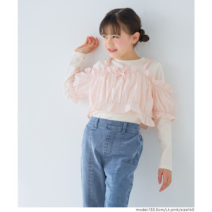 ビスチェ＆長袖Tシャツ 2点セット | coca | 詳細画像12 