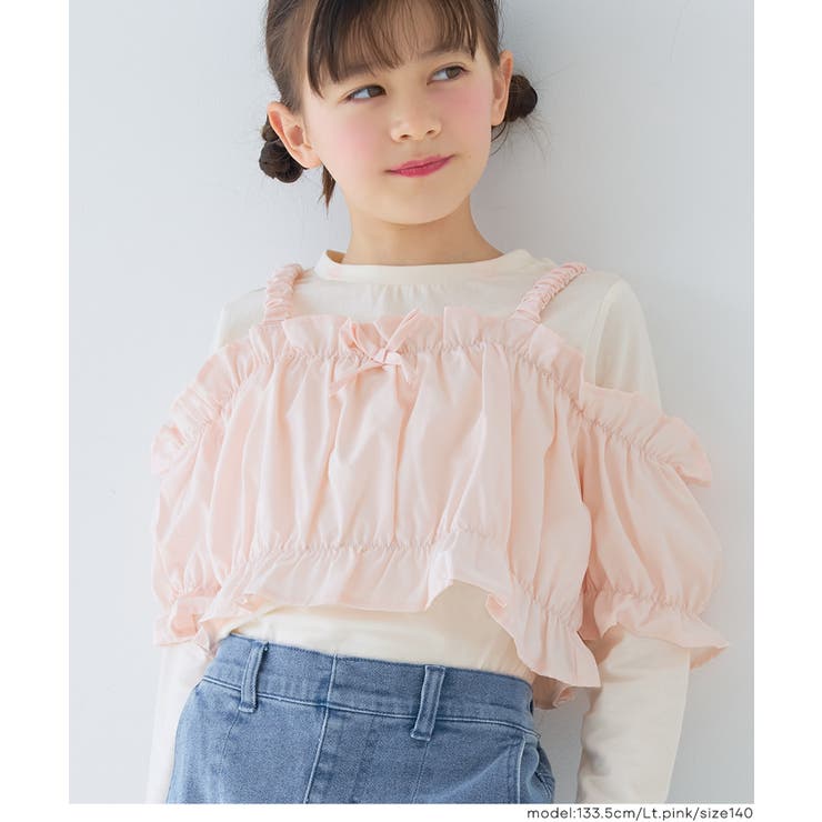 ビスチェ＆長袖Tシャツ 2点セット | coca | 詳細画像10 