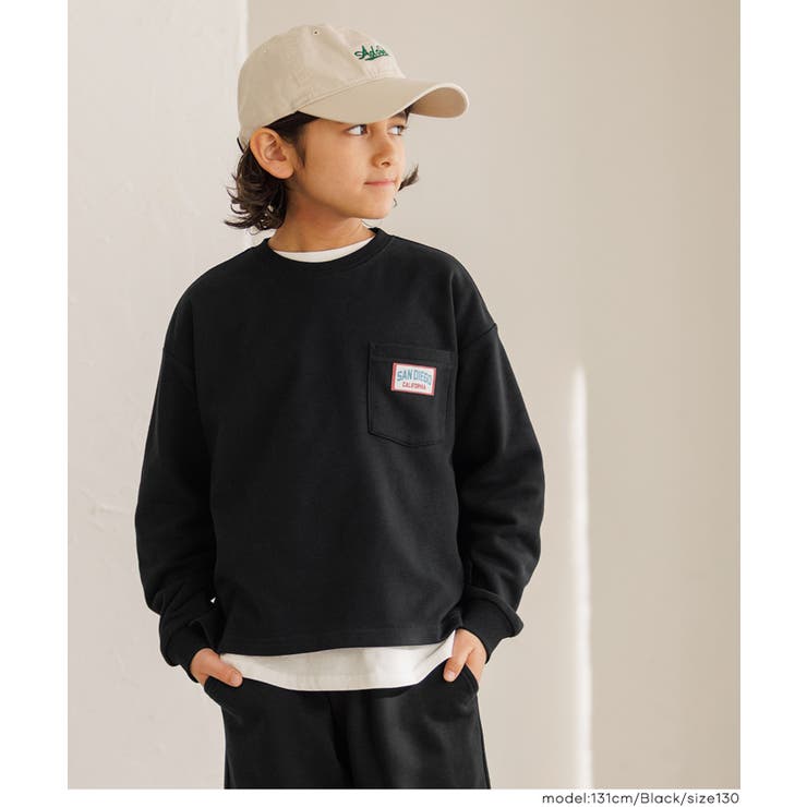 ネームポケットスウェットトップス | coca | 詳細画像12 