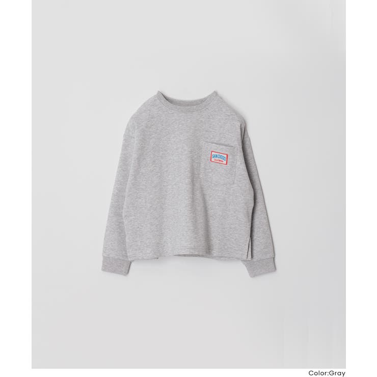 ネームポケットスウェットトップス | coca | 詳細画像15 