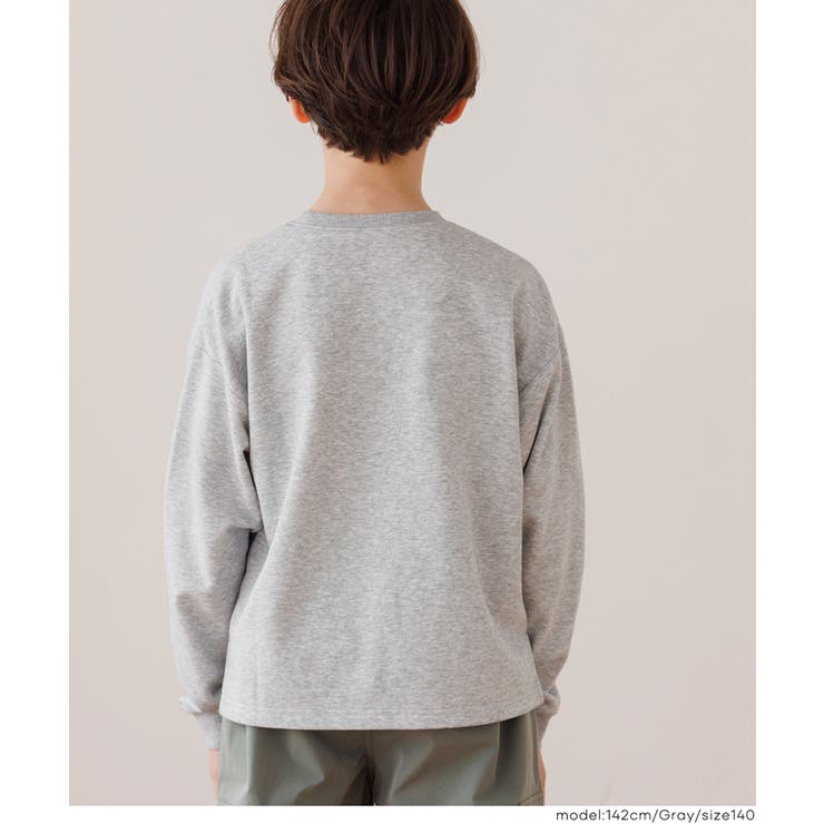 ネームポケットスウェットトップス | coca | 詳細画像4 