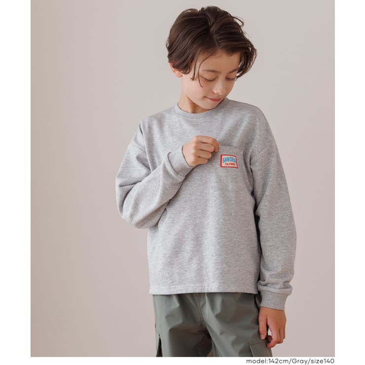 ネームポケットスウェットトップス | coca | 詳細画像5 