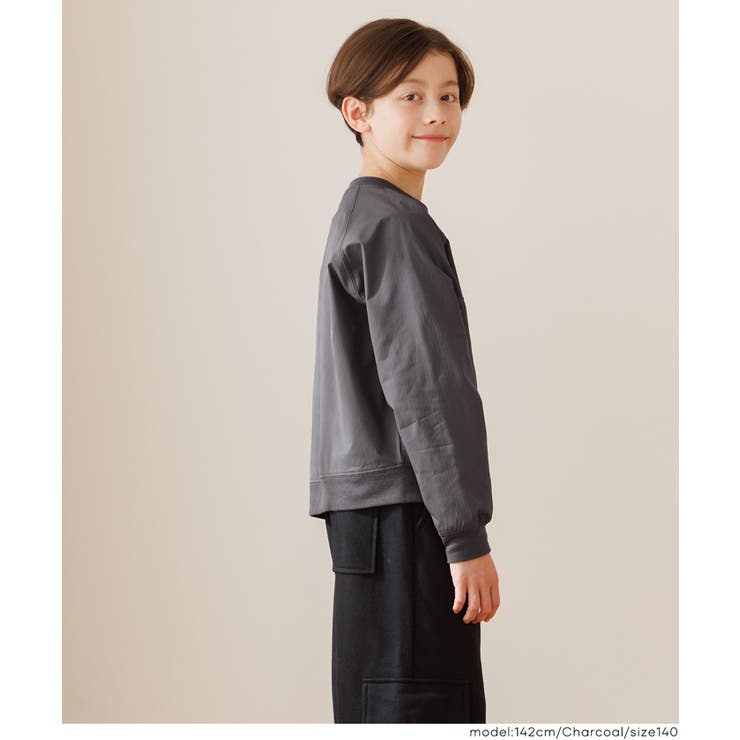 裏微起毛プリントラグラントップス | coca | 詳細画像10 