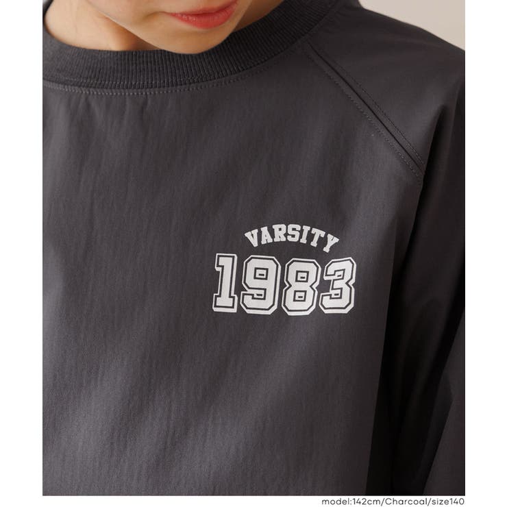 裏微起毛プリントラグラントップス | coca | 詳細画像11 