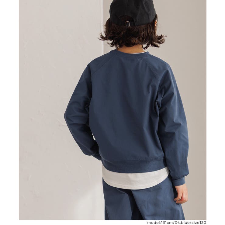 裏微起毛プリントラグラントップス | coca | 詳細画像3 