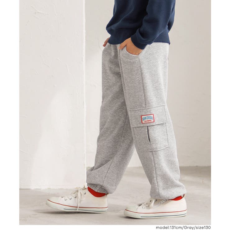 ［Gray］ | スウェットカーゴジョガーパンツ | coca