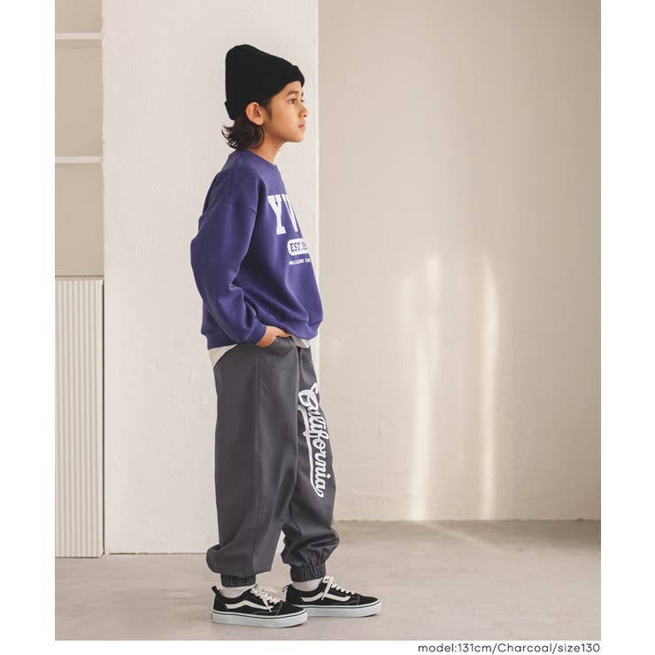 【DAILY WARM】裏微起毛プリントジョガーパンツ | coca | 詳細画像11 