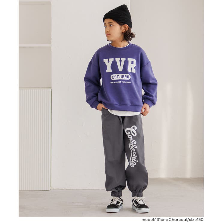 【DAILY WARM】裏微起毛プリントジョガーパンツ | coca | 詳細画像12 