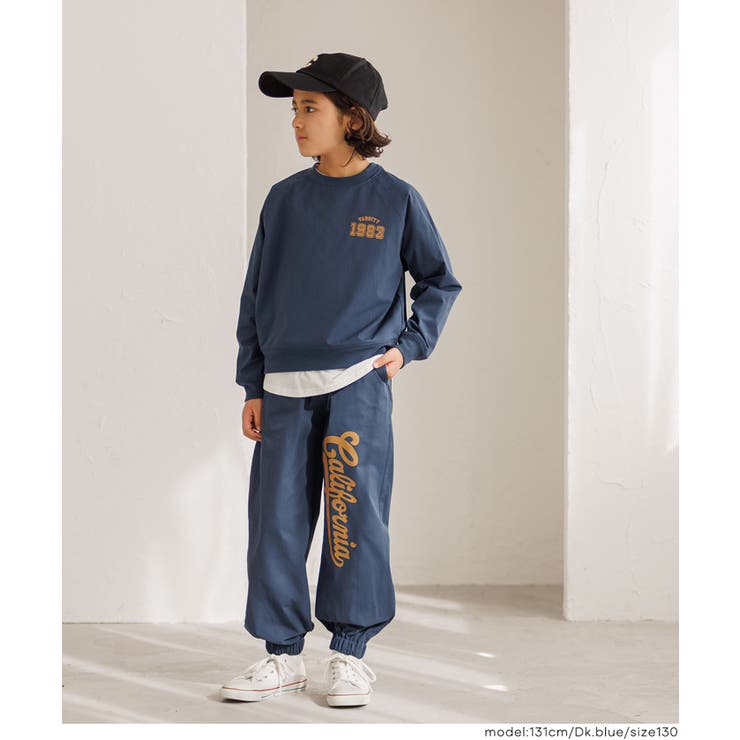 【DAILY WARM】裏微起毛プリントジョガーパンツ | coca | 詳細画像2 