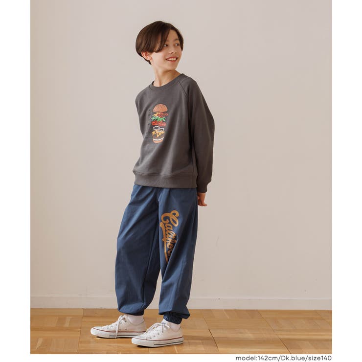 【DAILY WARM】裏微起毛プリントジョガーパンツ | coca | 詳細画像5 