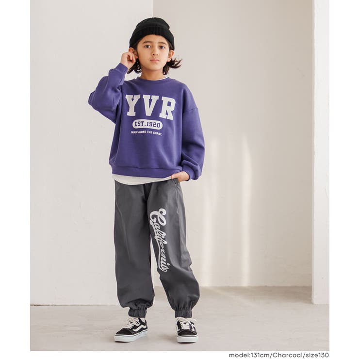 【DAILY WARM】裏微起毛プリントジョガーパンツ | coca | 詳細画像7 