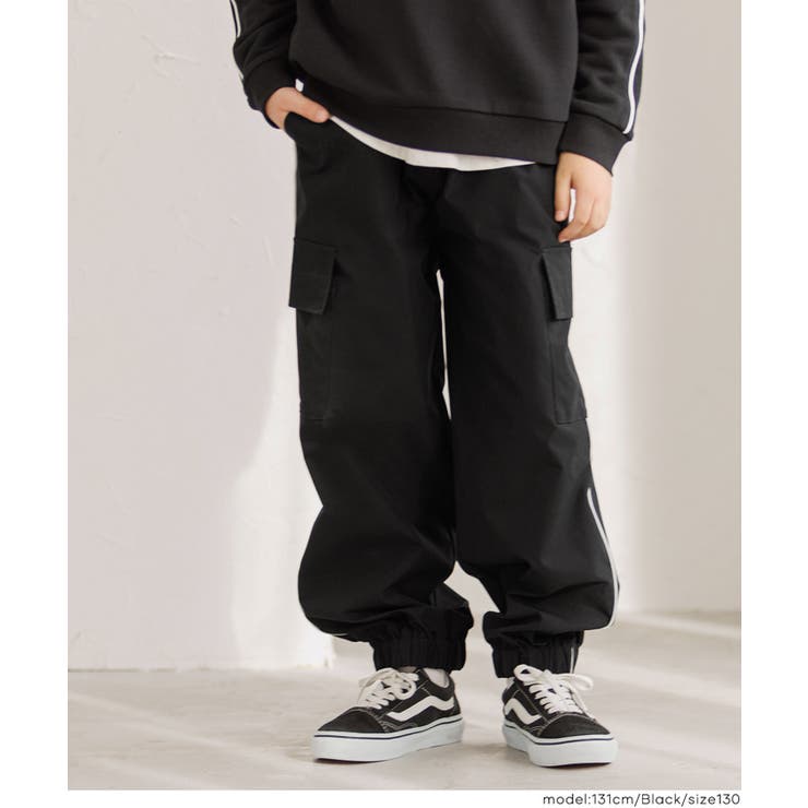 ラインカーゴジョガーパンツ キッズ | coca | 詳細画像11 