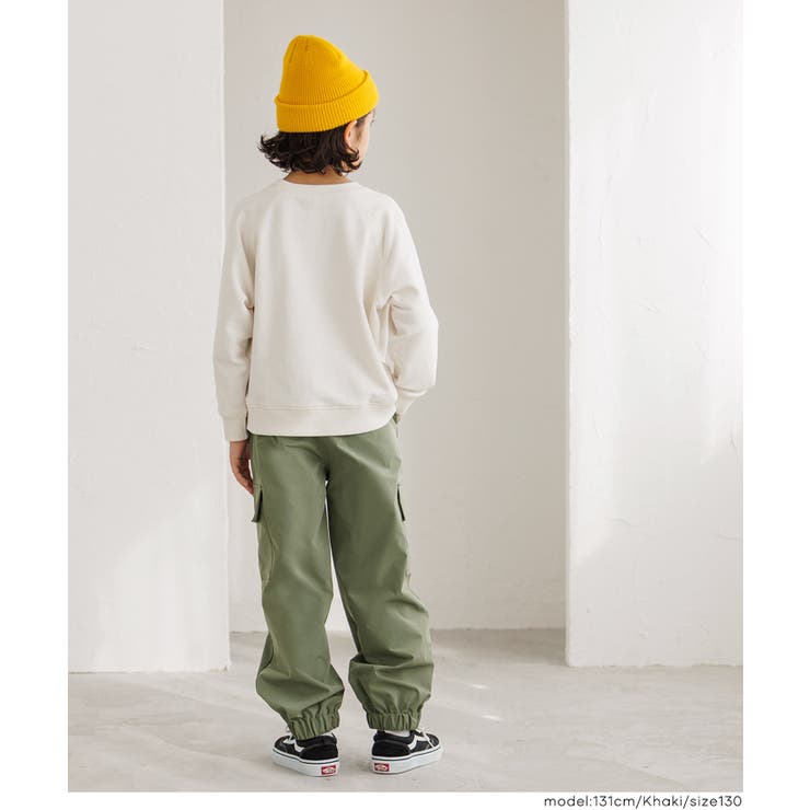 ラインカーゴジョガーパンツ キッズ | coca | 詳細画像4 