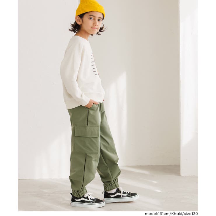 ラインカーゴジョガーパンツ キッズ | coca | 詳細画像6 