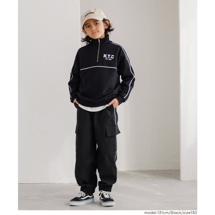 ラインカーゴジョガーパンツ キッズ | coca | 詳細画像8 