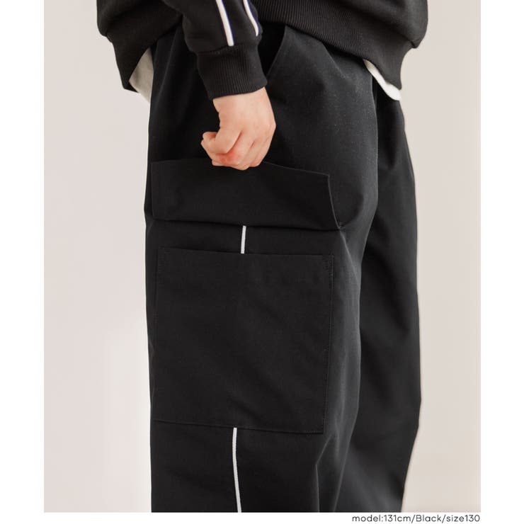 ラインカーゴジョガーパンツ キッズ | coca | 詳細画像9 