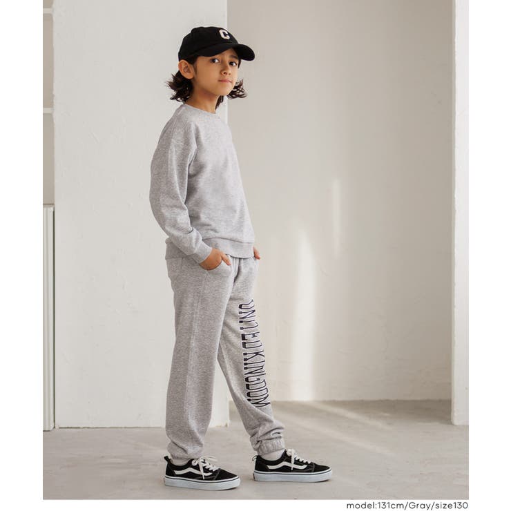 胸＆袖プリントスウェットトップス | coca | 詳細画像6 