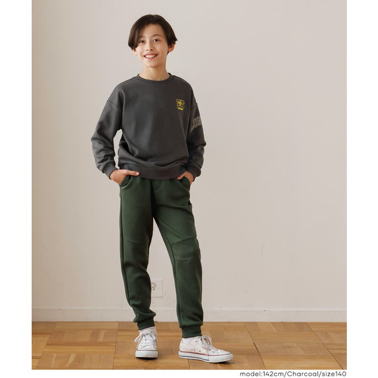 胸＆袖プリントスウェットトップス | coca | 詳細画像8 