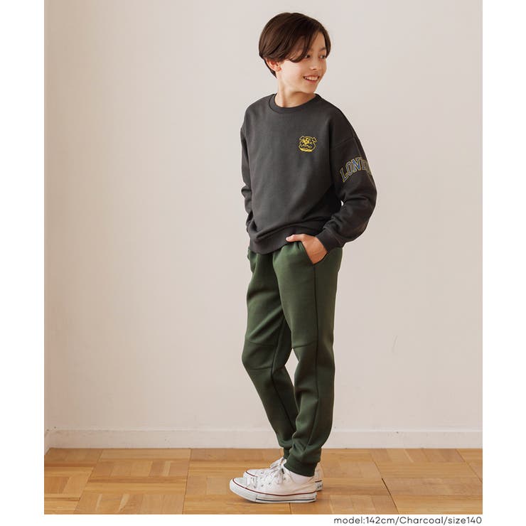 胸＆袖プリントスウェットトップス | coca | 詳細画像9 