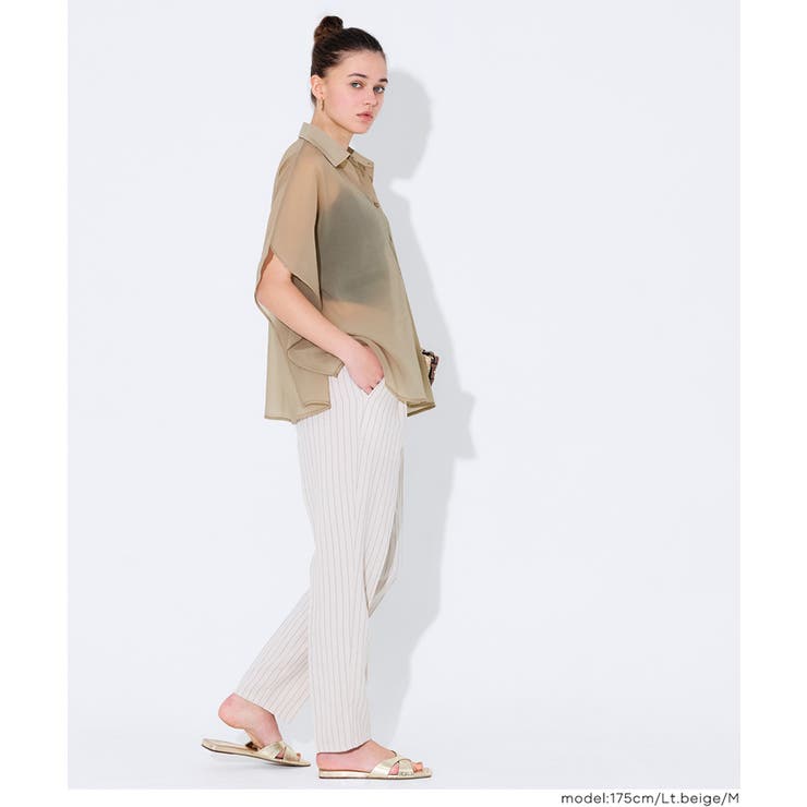 オーガンジードルマンシャツ | coca | 詳細画像19 