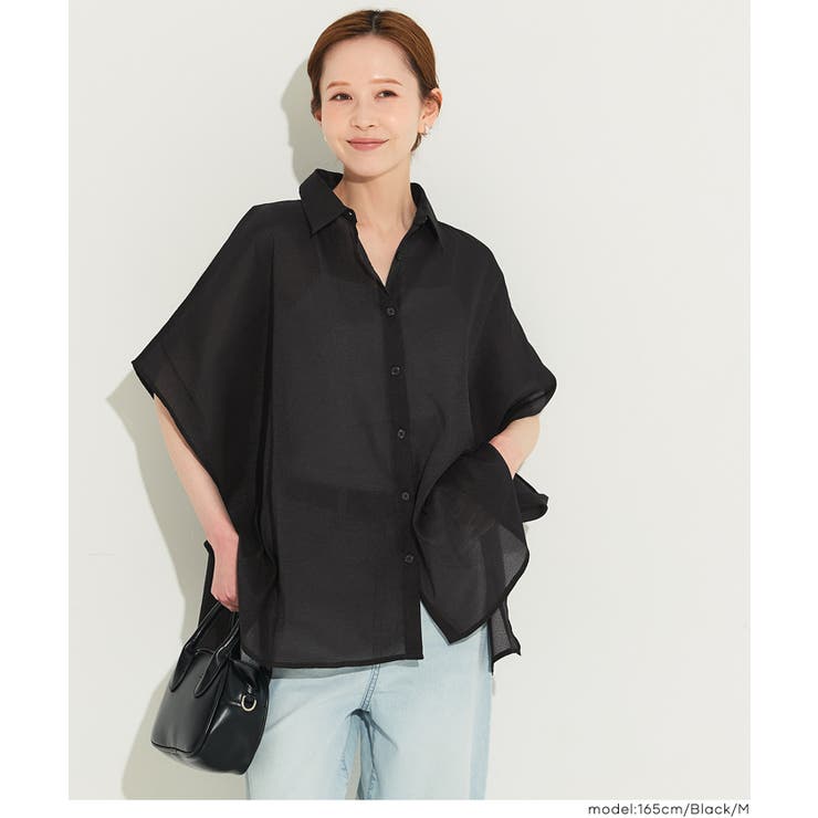 オーガンジードルマンシャツ | coca | 詳細画像21 