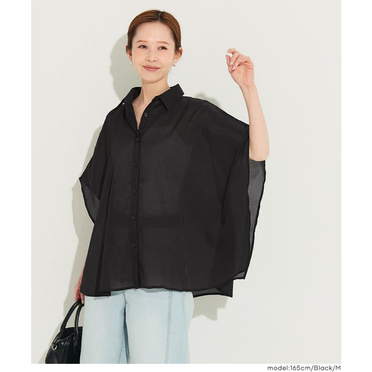 オーガンジードルマンシャツ | coca | 詳細画像23 