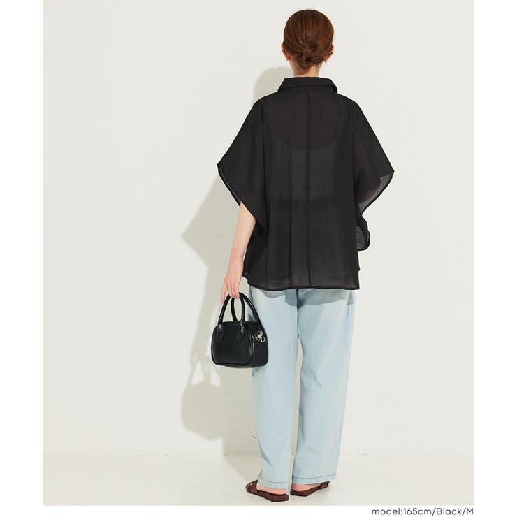 オーガンジードルマンシャツ | coca | 詳細画像24 