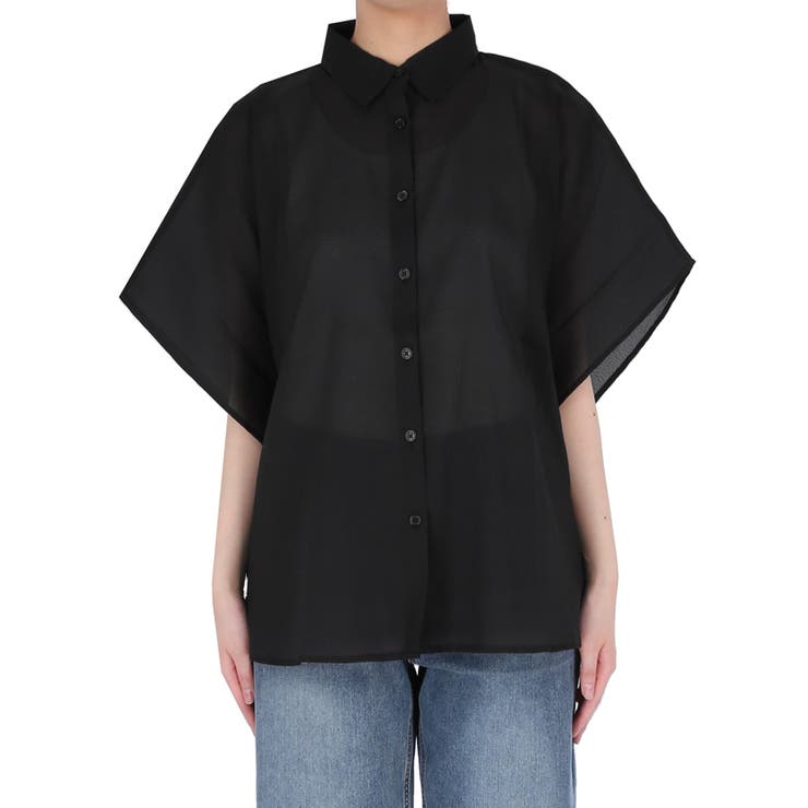 オーガンジードルマンシャツ | coca | 詳細画像6 