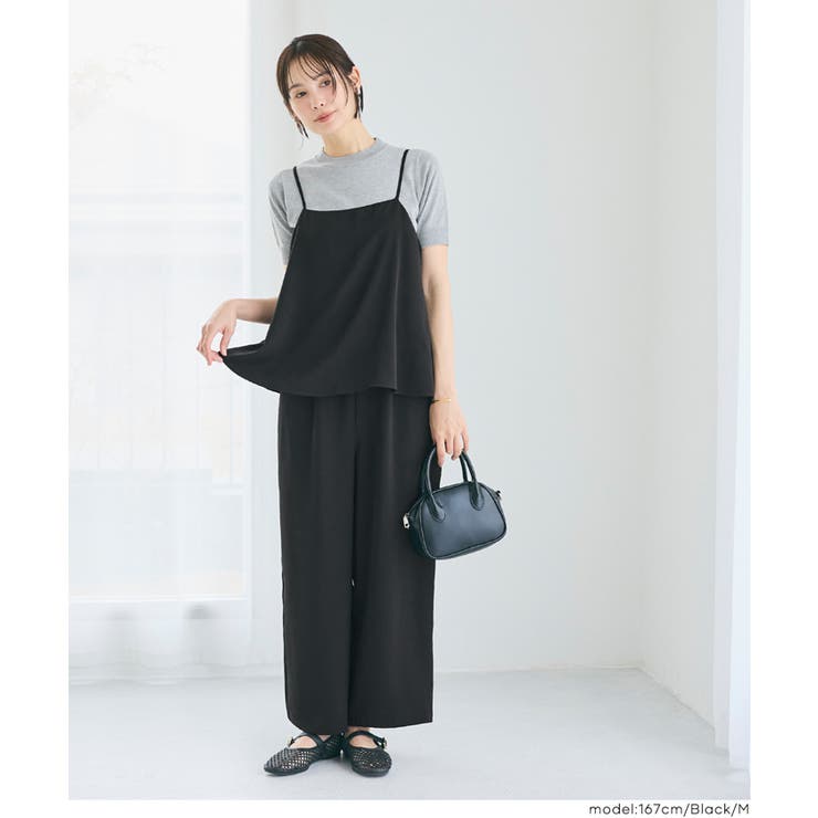 とろみツイルキャミドッキングオールインワン | coca | 詳細画像11 