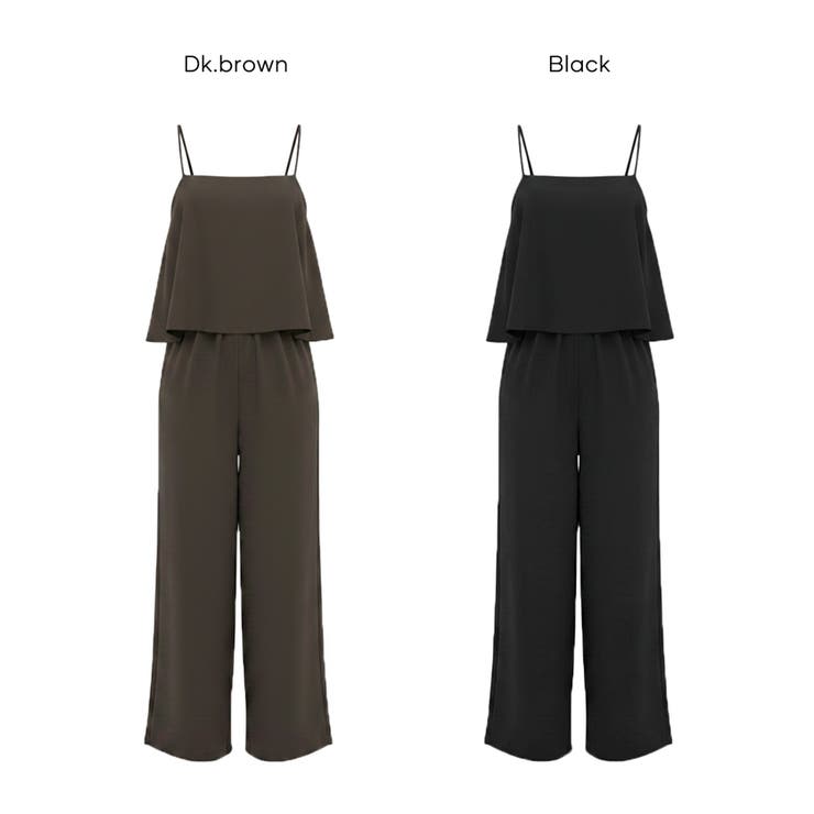 とろみツイルキャミドッキングオールインワン | coca | 詳細画像19 