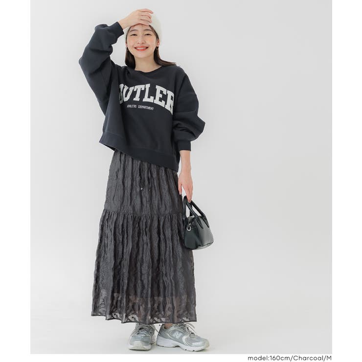 ジャカードフラワーギャザースカート レディース | coca | 詳細画像8 