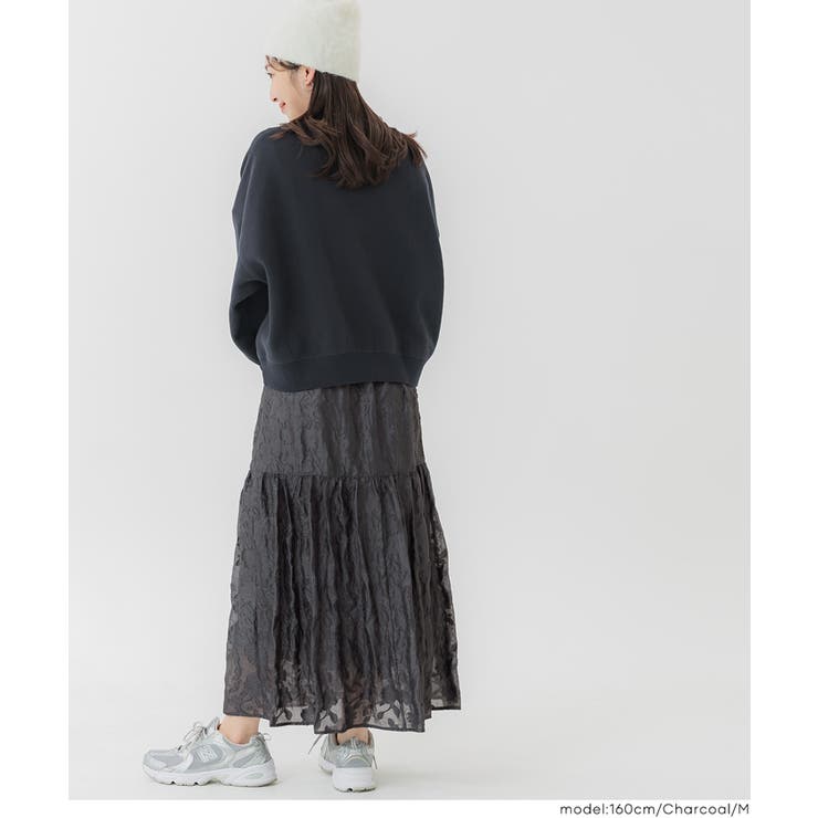 ジャカードフラワーギャザースカート レディース | coca | 詳細画像10 