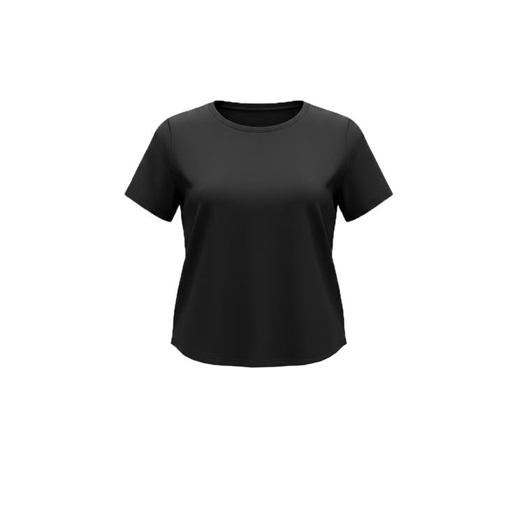 シルキースムースラウンド半袖Tシャツ レディース | coca | 詳細画像3 