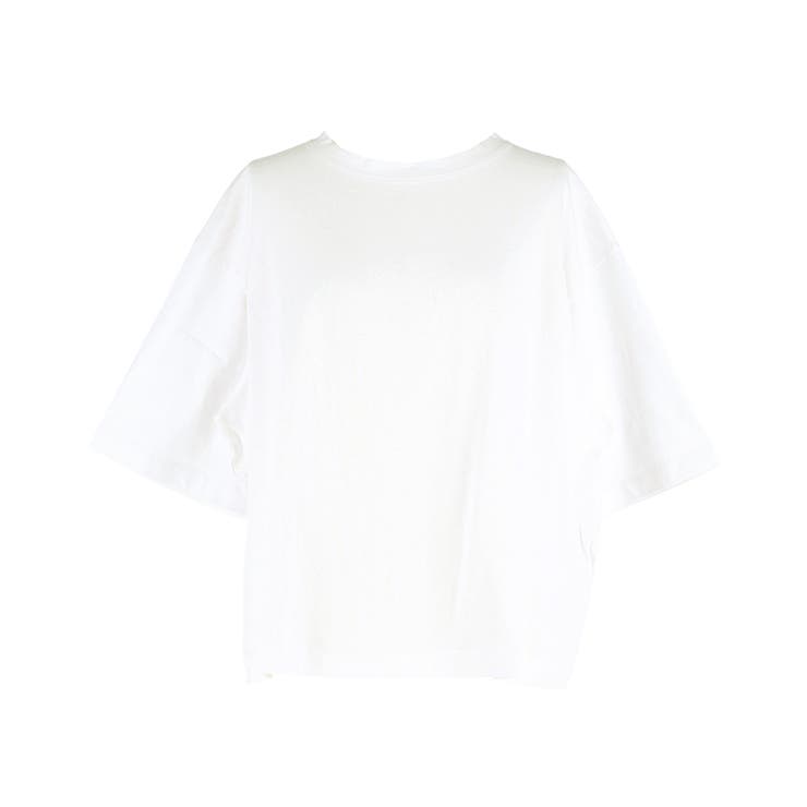 ５分袖バックギャザーTシャツ | coca | 詳細画像2 