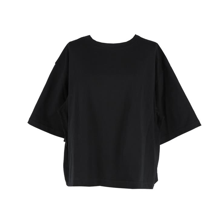 ５分袖バックギャザーTシャツ | coca | 詳細画像3 