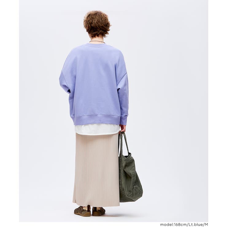 ワッペン刺繍裏毛トレーナー | coca | 詳細画像12 