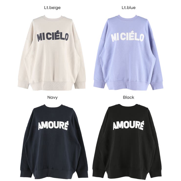 ワッペン刺繍裏毛トレーナー | coca | 詳細画像27 