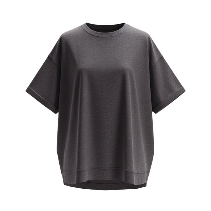 シンプルで飽きのこない、レギュラーウェイトラウンドT | coca | 詳細画像3 