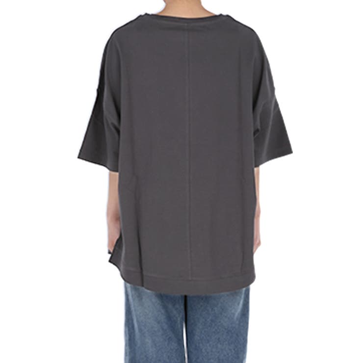 シンプルで飽きのこない、レギュラーウェイトラウンドT | coca | 詳細画像6 