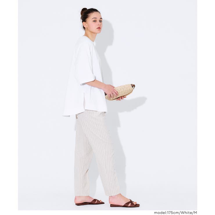 シンプルで飽きのこない、レギュラーウェイトラウンドT | coca | 詳細画像8 