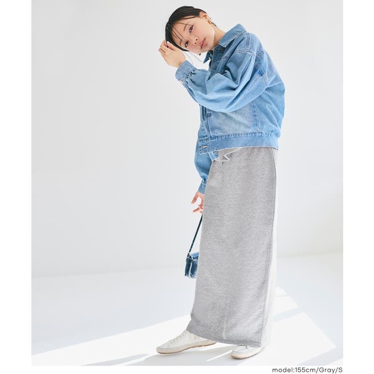 裏毛タイトスカート | coca | 詳細画像18 