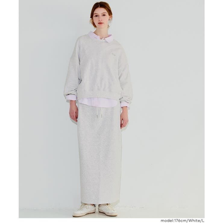 裏毛タイトスカート | coca | 詳細画像7 